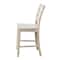 International Concepts Tuscany Counter Height Stool, 24" Seat Height, Unfinished S-292 - alternate 7